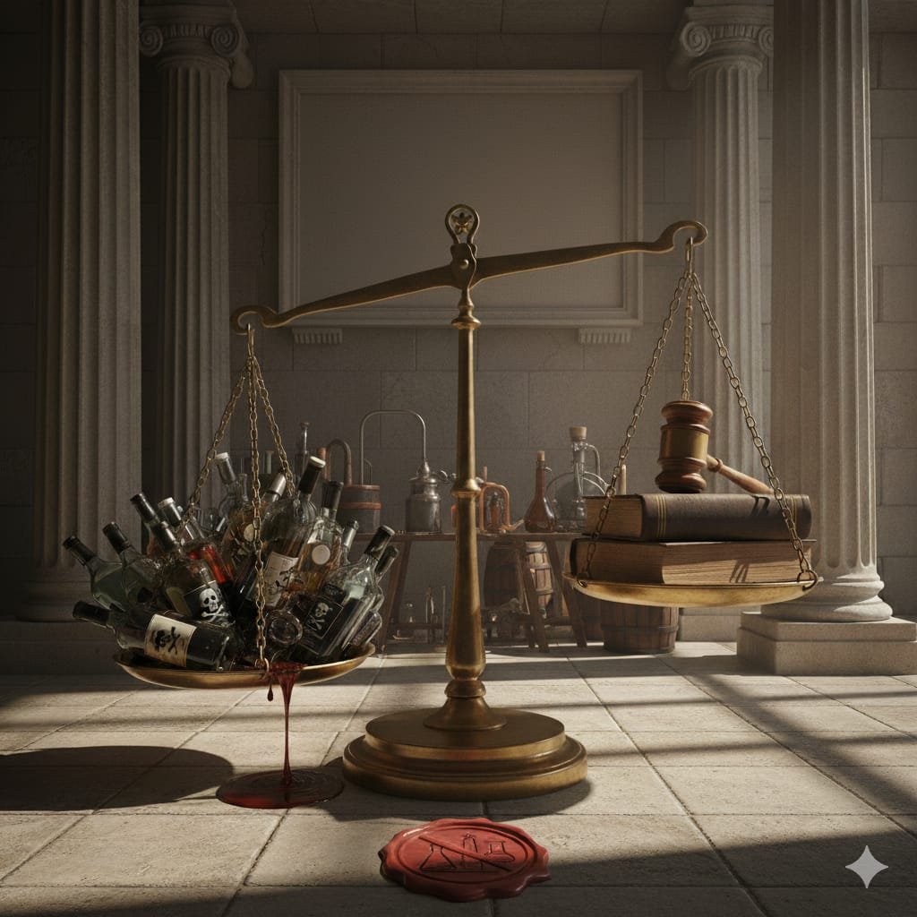 Sahte alkol ve tütün üretme suçu