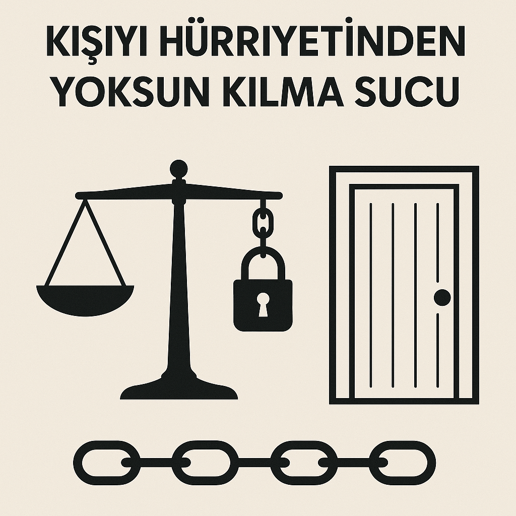 Kişiyi hürriyetinden yoksun kılma suçu Eskişehir avukat